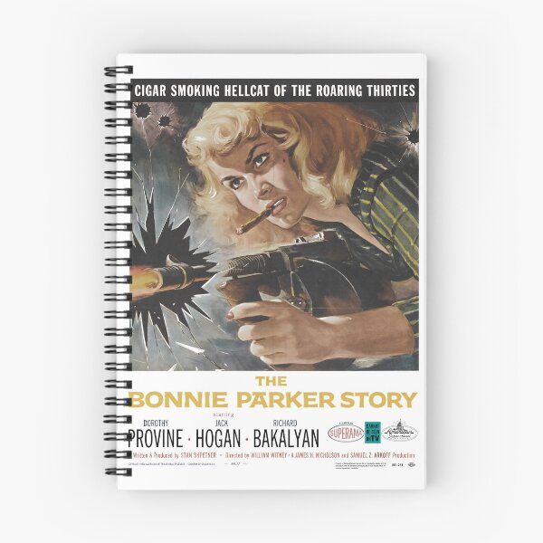 Item preview, Bonnie Parker Story 1958 Vintage Collectible Poster designed and sold by EdGraphy.