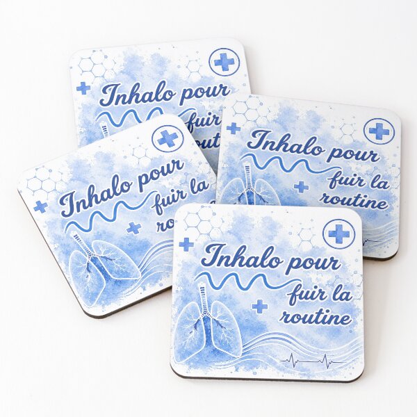 Item preview, Inhalo to escape the routine | Gift for respiratory therapists designed and sold by CollectionsJEm.