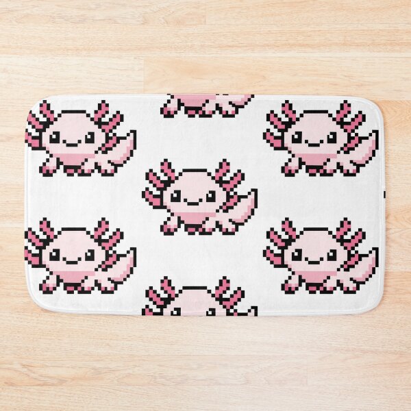 Aperçu de l'œuvre Axolotl pixelisé créée et vendue par Loading----.