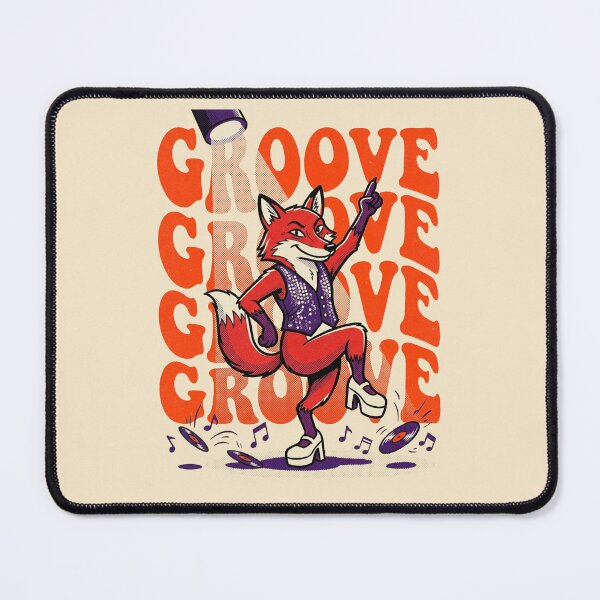 Item preview, Retro Pop Art Dancing Fox Disco Groove designed and sold by DuckOddity.