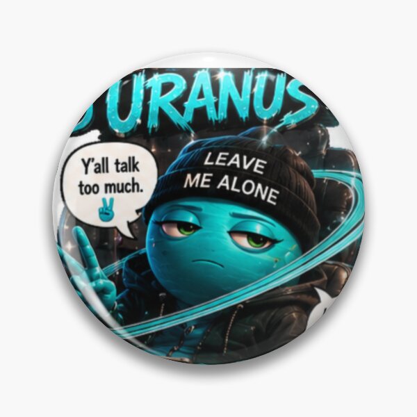Artikelvorschau, URANUS – LASS MICH IN RUHE entworfen und verkauft von PLANET GOSSIP.