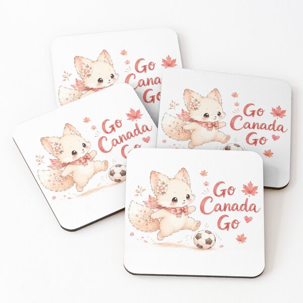 Item preview, Go Canada Go Cute Tinia Bunny-Fox⁠ designed and sold by Tingmade Studio.