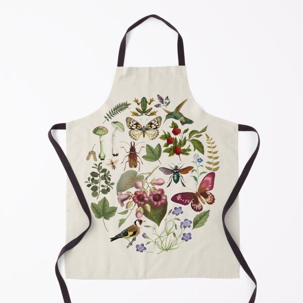 Item preview, Woodland Nature Collection Vintage Botanical Illustration Collage designed and sold by CanisArtStudio.