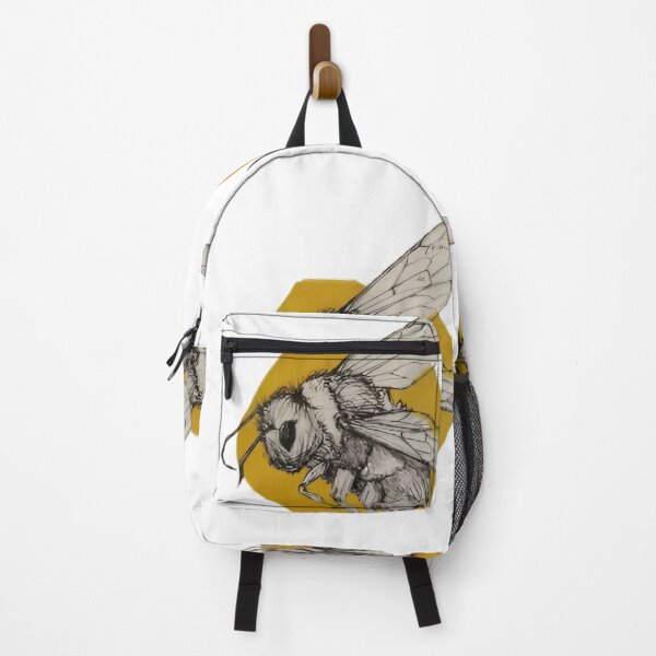 Item preview, Bee & Hexagon Sketch designed and sold by Sketchoz.