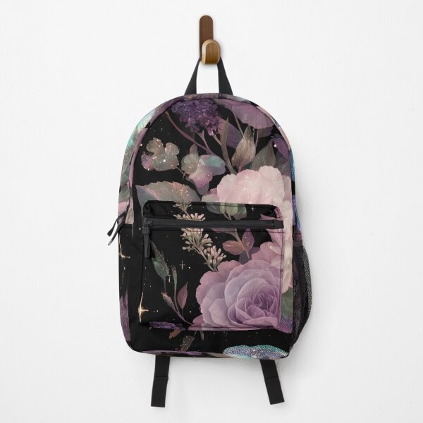 Item preview, Celestial Snake Botanical Dark Floral Art designed and sold by StarweedSociety.