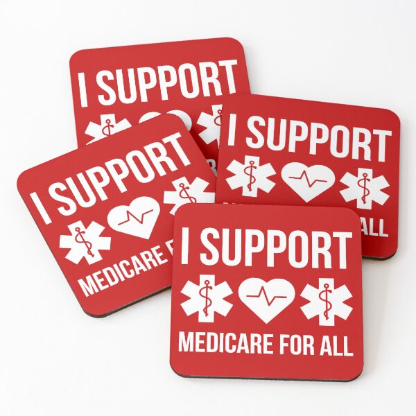 Item preview, I support Medicare for all  designed and sold by Rachel the Artist .