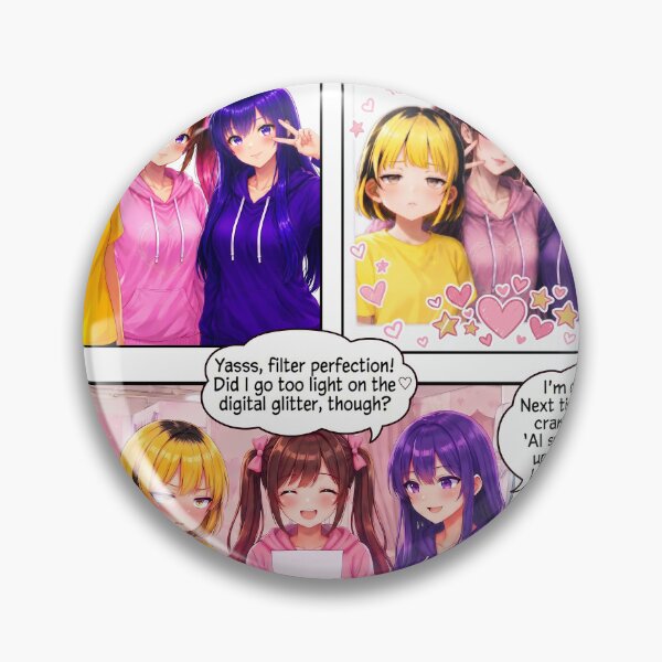 Item preview, Anime Photo Booth Filter Reality vs Expectations - "That's Not Us!" designed and sold by AKIHABARAMOTORS.