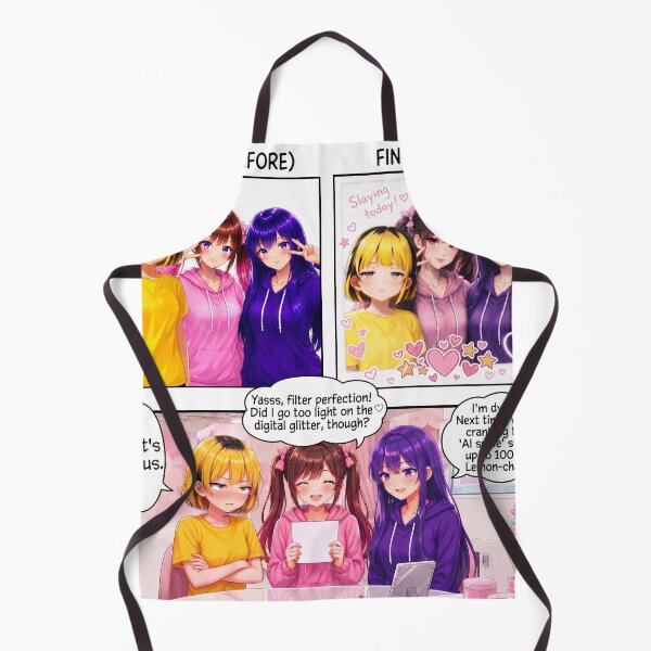 Item preview, Anime Photo Booth Filter Reality vs Expectations - "That's Not Us!" designed and sold by AKIHABARAMOTORS.