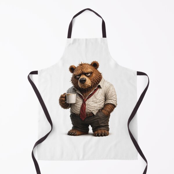 Item preview, Grumpy Office Bear designed and sold by layalistoresa.