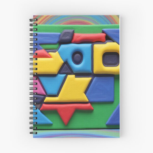 Item preview, block rhythm C colorful geometric abstract design designed and sold by SmashingDeals.