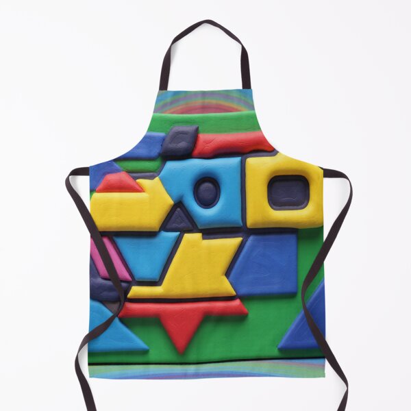 Item preview, block rhythm C colorful geometric abstract design designed and sold by SmashingDeals.