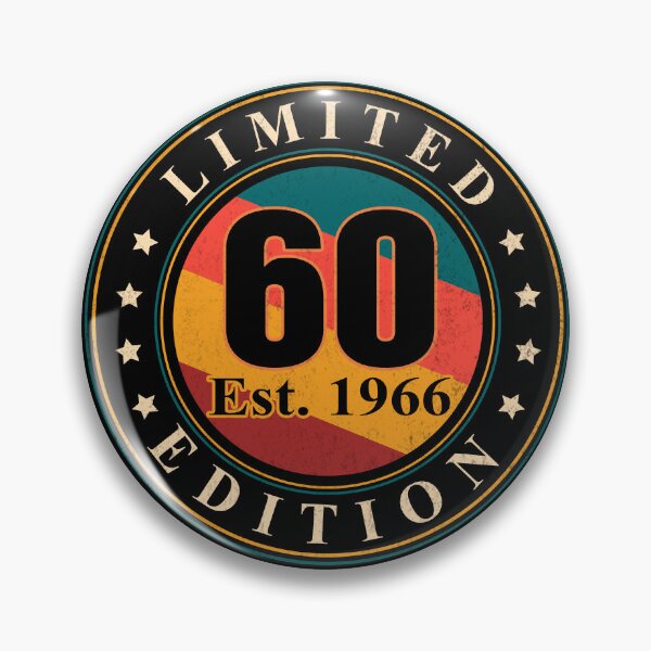 Item preview, Limited 60 Edition 1966 | 60th Birthday Celebration | Vintage Anniversary designed and sold by FernaRoje.