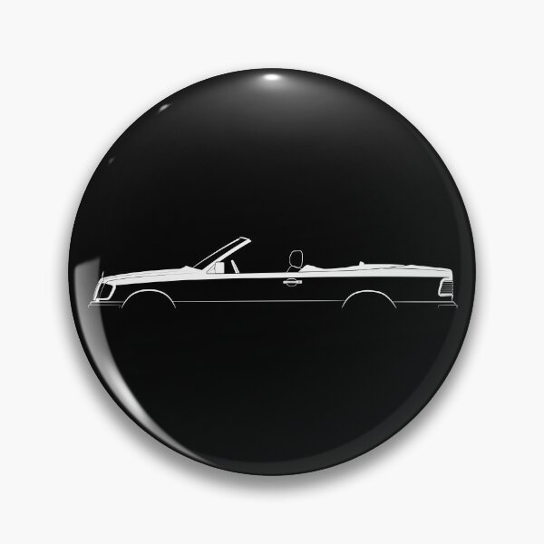 Item preview, 320 CE Cabrio (A124) (White) designed and sold by Car Silhouettes.