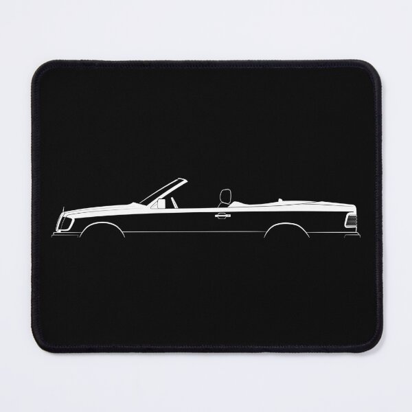 Item preview, 320 CE Cabrio (A124) (White) designed and sold by Car Silhouettes.