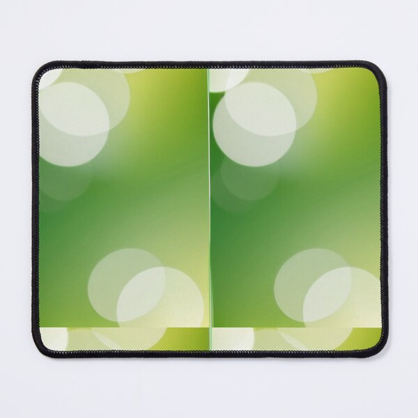Item preview, Design - Green Gradient Background, Geometric Shapes and Translucent Bubbles designed and sold by Reverso-Design.