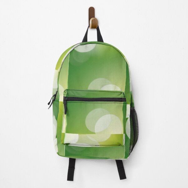 Item preview, Design - Green Gradient Background, Geometric Shapes and Translucent Bubbles designed and sold by Reverso-Design.
