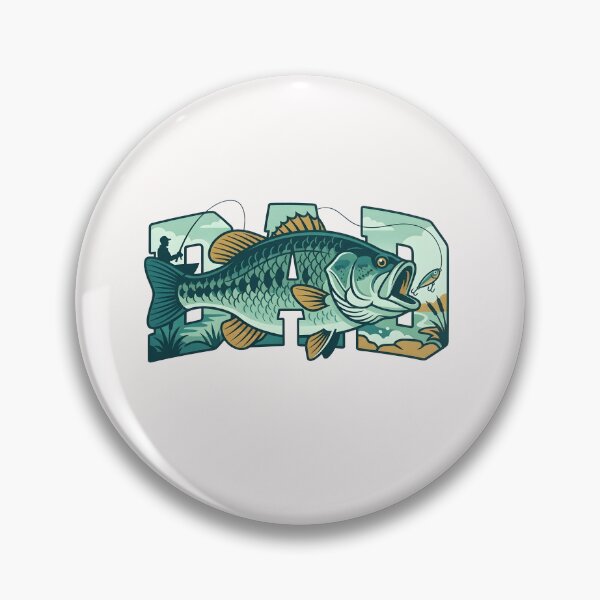 Item preview, Fishing Dad Largemouth Bass — Funny Fisherman DAD Fathers Day Gift designed and sold by Lozarux.