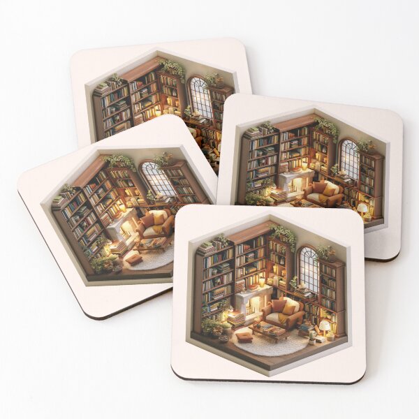 Item preview, Tiny Library designed and sold by bubblyrainbow.