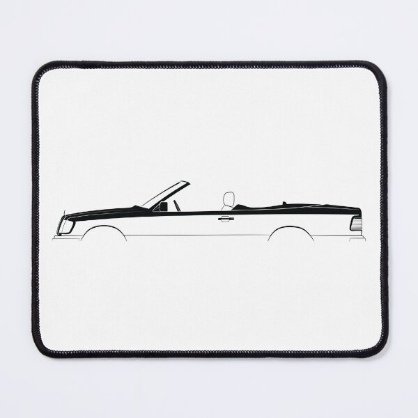 Item preview, 320 CE Cabrio (A124) (Black) designed and sold by Car Silhouettes.