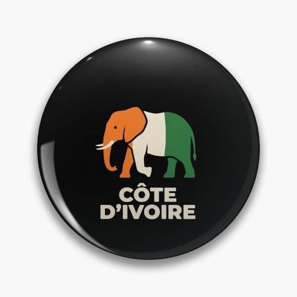 Item preview, Côte D'Ivoire Ivorian Patriot Homeland Elephant designed and sold by SofenArt.