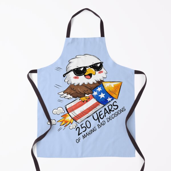 Item preview, 250 of Bad Decisions, 4th of July Eagle on Firecracker designed and sold by HRSCreates.