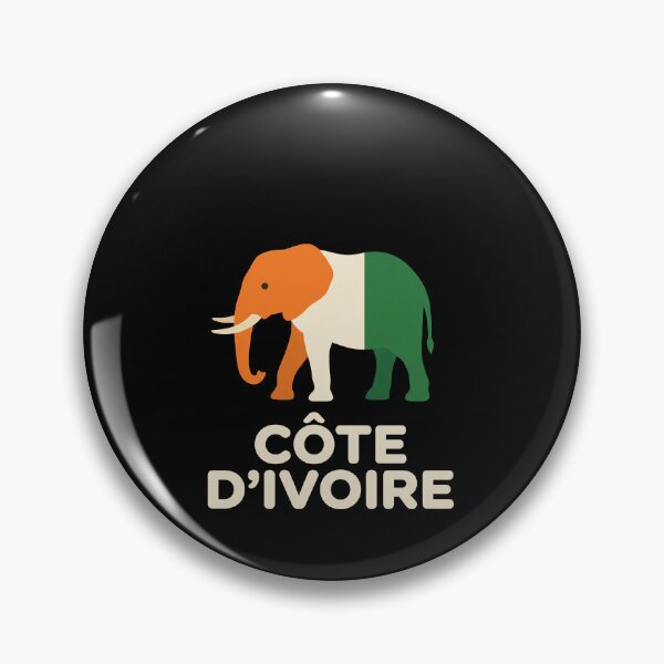 Item preview, Côte D'Ivoire Elephant Ivorian National Pride Africa Travel designed and sold by SofenArt.