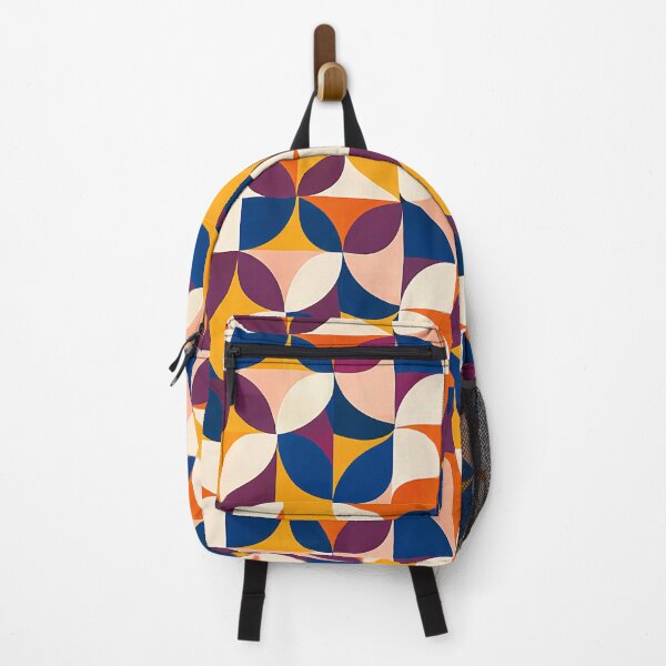 Item preview, Vibrant Retro 1970s Geometric Seamless Pattern designed and sold by zenjiinspired.