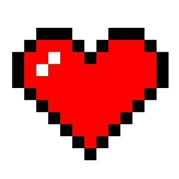 Artwork thumbnail, Pixel Heart by Loading----