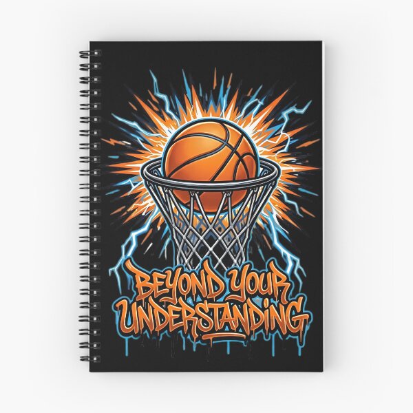 Item preview, Electric Lightning Basketball Hoop - Cool Sports Art Meme designed and sold by ShadowArtEG.