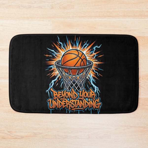Item preview, Electric Lightning Basketball Hoop - Cool Sports Art Meme designed and sold by ShadowArtEG.