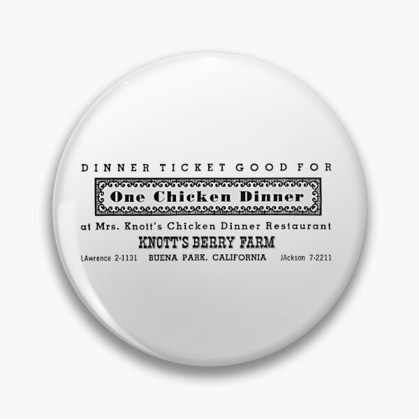 Item preview, Chicken Dinner at Knott's Berry Farm designed and sold by MarquisCotignac.