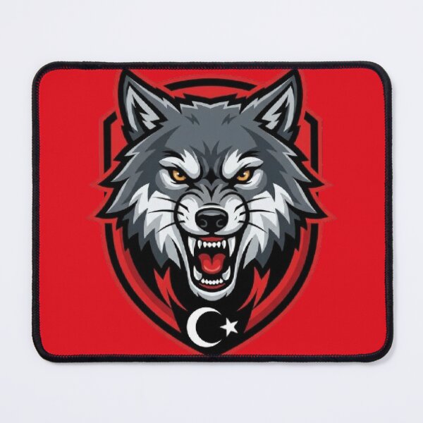 Item preview, Turkey Soccer Grey Wolf - Turkish Football Fan 2026 designed and sold by NewDesignFR.