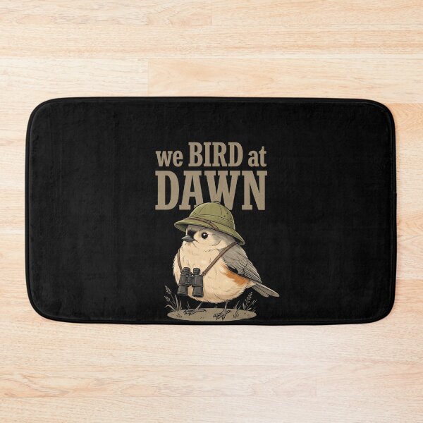 Item preview, We Bird At Dawn Birdwatching Birder Ornithology Nature Lover designed and sold by SofenArt.