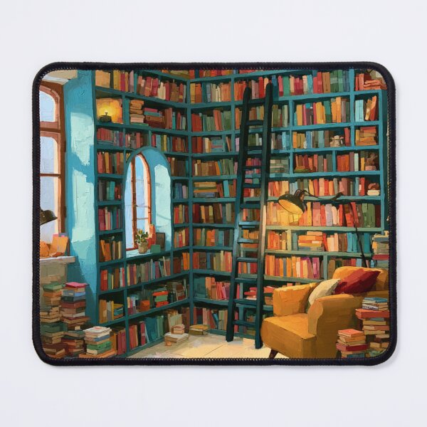Item preview, Vintage Library designed and sold by bubblyrainbow.