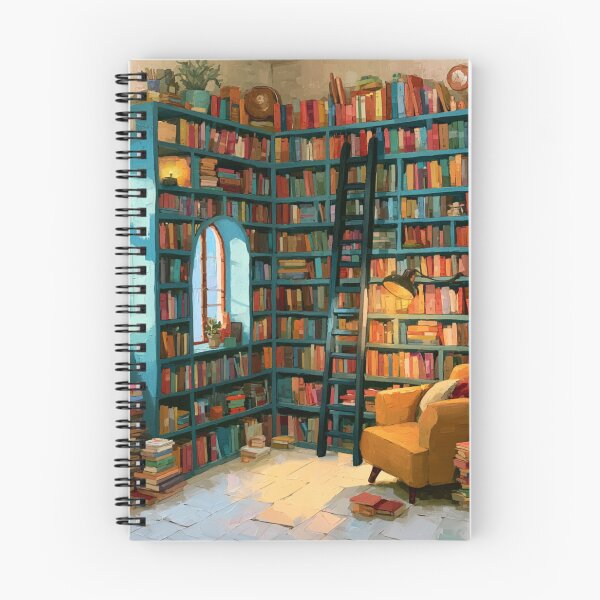 Item preview, Vintage Library designed and sold by bubblyrainbow.