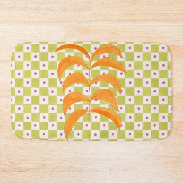 Item preview, Laurel & Berries Check - Chantilly Cream designed and sold by Piret Victoria Ribas.