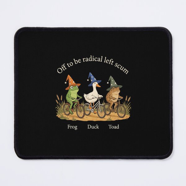 Item preview, Off To Be Radical Left Scum Frog Duck Toad Leftist Progressive Activist designed and sold by SofenArt.