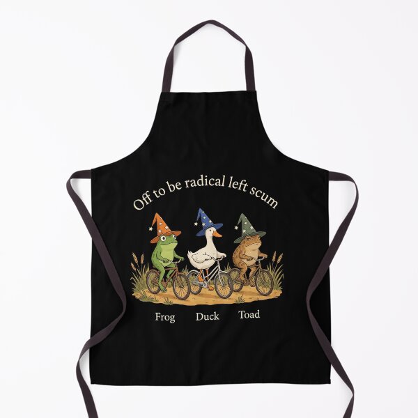 Item preview, Off To Be Radical Left Scum Frog Duck Toad Leftist Progressive Activist designed and sold by SofenArt.
