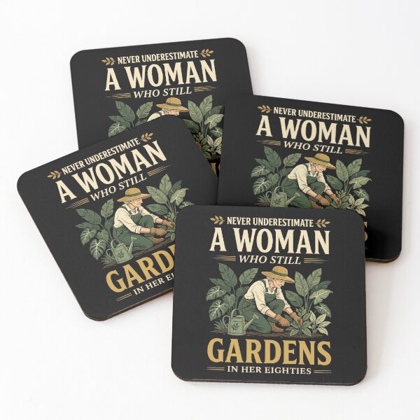 Item preview, Never Underestimate A Woman Who Still Gardens In Her Eighties Senior Gardener Woman designed and sold by SofenArt.