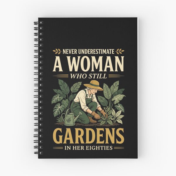 Item preview, Never Underestimate A Woman Who Still Gardens In Her Eighties Senior Gardener Woman designed and sold by SofenArt.