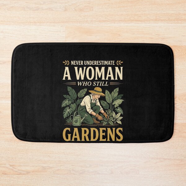 Item preview, Never Underestimate A Woman Who Still Gardens In Her Eighties Senior Gardener Woman designed and sold by SofenArt.