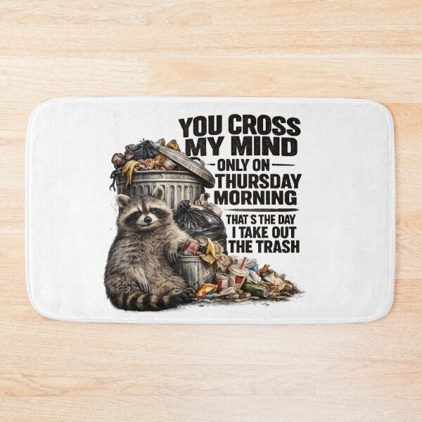 Item preview, You Cross My Mind Every Thursday Morning designed and sold by HippyRikky.