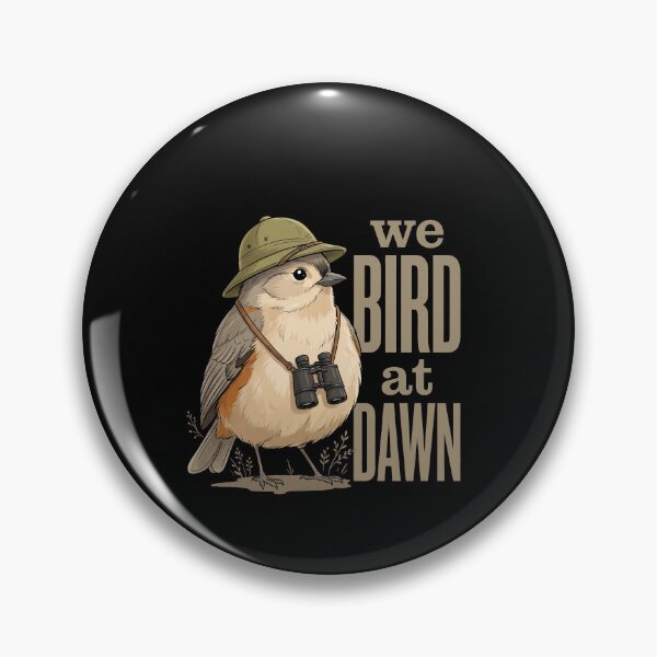 Item preview, We Bird At Dawn Birdwatching Birder Nature Lover designed and sold by SofenArt.