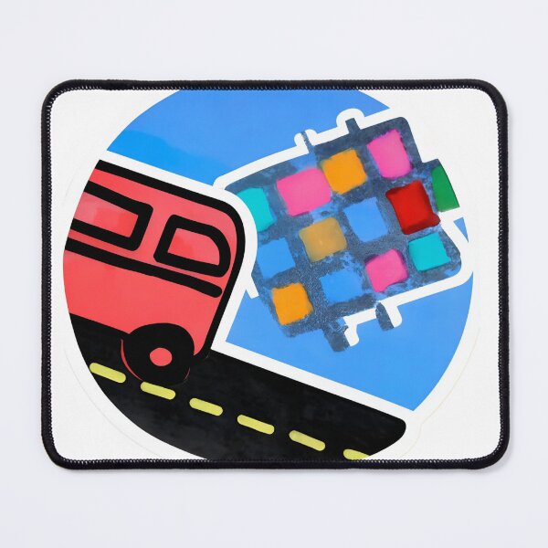 Item preview, straya kids bus it to grandma's house designed and sold by WildLadyWood.