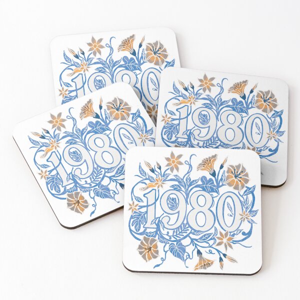Item preview, Vintage Botanical Art Nouveau - Retro Floral Year 1980 Graphic designed and sold by altastudio.