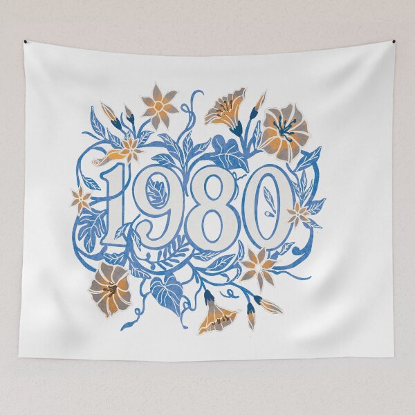 Item preview, Vintage Botanical Art Nouveau - Retro Floral Year 1980 Graphic designed and sold by altastudio.