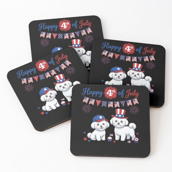 Item preview, Happy 4th Of July Patriotic Dog Lover designed and sold by SofenArt.