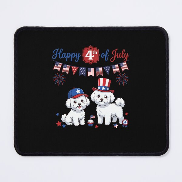Item preview, Happy 4th Of July Patriotic Dog Lover designed and sold by SofenArt.