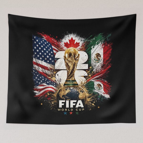 Item preview, North America Soccer Tournament 2026 - United Host Nations Vintage designed and sold by RedoneDesignART ⭐⭐⭐⭐⭐.