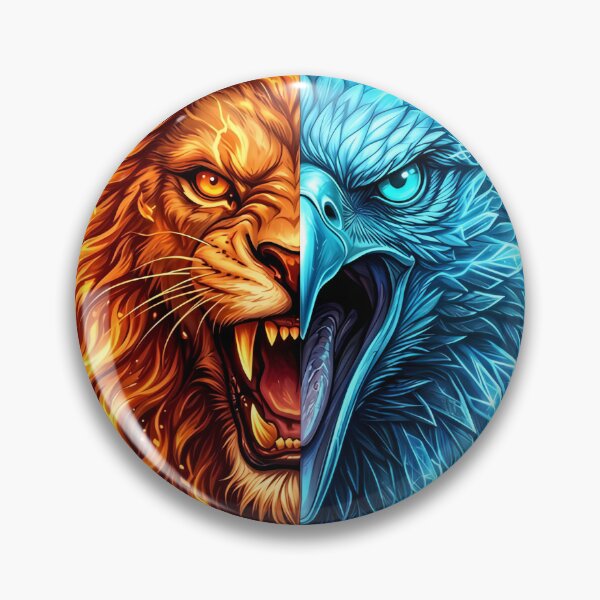 Item preview, Lion vs Eagle: Elemental Clash designed and sold by SupernovaNote.